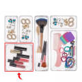 Unbreakable Full Set  and Textured Acrylic Drawer Organizer Tray – 27×18×4cm. 