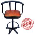 Stylish M.S Counter Tool Chair (PREMIUM QUALITY) - BLACK (1Pcs). 