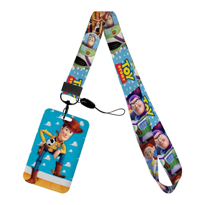 New Design Disney Toy Story Neck Strap Lanyard Card Cover Cartoon Badge ...