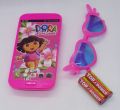 Dora Touch Screen Toy Musical 6 incles Mobile Phone with Sunglass. 