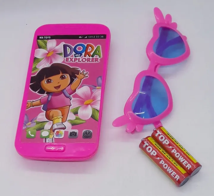 Dora%20Touch%20Screen%20Toy%20Musical%206%20incles%20Mobile%20Phone%20with%20Sunglass%20-%20Image%202