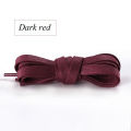 1 Piar Unisex Flat Waxed Cotton Shoe Laces Casual Sneakers Boots Waterproof Leather Shoelaces for Shoes. 