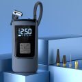 Smart Air Compressor LED Light 7.4/12V Car Tire Inflator 150PSI Portable Tyre Inflator Cordless Tire Pump for Car Motorcycle. 