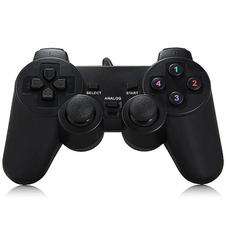 Wired USB PC Game Controller Gamepad for WinXP/Win7/8/10 Joypad for PC ...