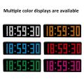 13Inch Pixel Digital Wall Clock Timer Positive/Countdown/Stopwatch Table Clock with Remote Control 12/24H LED Electronic Clocks. 