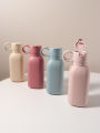 1 PC 450ml Baby Sippy Cup Silicone Flip Lid Water Bottle Portable Toddler Sports Baby Tableware. 