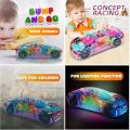 Play with Concept Racing Cars Transparent Car Toys - Concept racing Car with Transparent design, and 360 Degree Rotation..