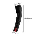 Summer Cycling Arm Sleeves UV Protection Ice Silk Arm Cover Breathable Quick Dry Cooling Hiking UPF50+ Sweat Absorb Arm Cover.
