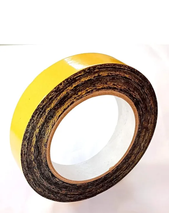 Black Hair Wig Double Sided Adhesive For Hair Extension 1 inch × 20 Meter Length