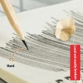 100Pcs/lot  HB Pencil Natural Hexagon Wooden Pencils Children Painting Drawing Sketch Writing Student Stationery Kid Supplies. 