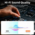 CABLETIME Audio Converter 3.5mm Male To 6.35mm Female Connectors for Amplifier Speaker AUX Cable Electric Guitar Adapter.