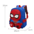 Spiderman Backpacks Super Heroes Student School Bag Cartoon 3d Stereo Kindergarten Backpack Children's Travel Bag Gift. 