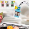 Water Faucet Filter Household Kitchen Home Faucet Mini Tap Water Clean Purifier Filter Filtration Cartridge Carbon Filter.