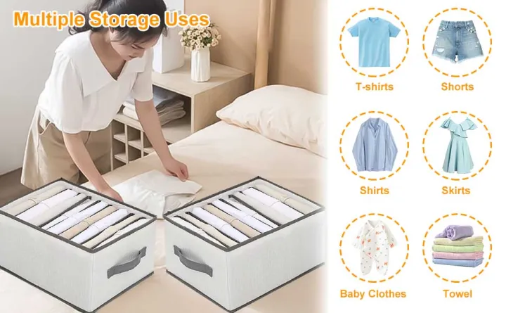 5pcs%20HEVIRGO%20Storage%20Box%20Compartment%20Reusable%20Oxford%20Cloth%20Foldable%20Jeans%20Sweaters%20Clothes%20Organizer%20-%20Image%206