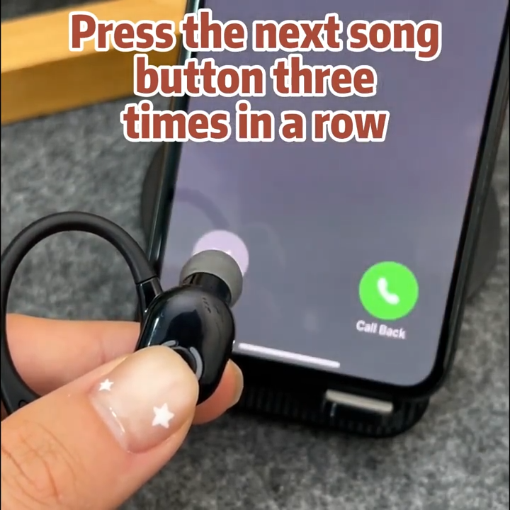 【NEW】X8 Clip On Bluetooth Earphone Wireless Single Ear Hands-Free Sports Headset with Microphone Noise Cancelling Mic Lightweight Comfortable Fit for Running Gym Driving Office call X8 Clip On Bluetooth Earphone