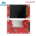 TFT Display 0.96/1.3/1.44/1.77/1.8/2.4/2.8 inch IPS 7P SPI HD 65K TFT Full Color LCD Module ST7735 Drive IC 80*160  For Arduino. 
