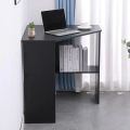 Corner computer table, Office table ,Computer table with bottom Shelves for books storage. 
