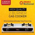 OSAKA NATIONAL DOUBLE BURNER GAS COOKER 100%ORIGINAL BODY QUALITY. 