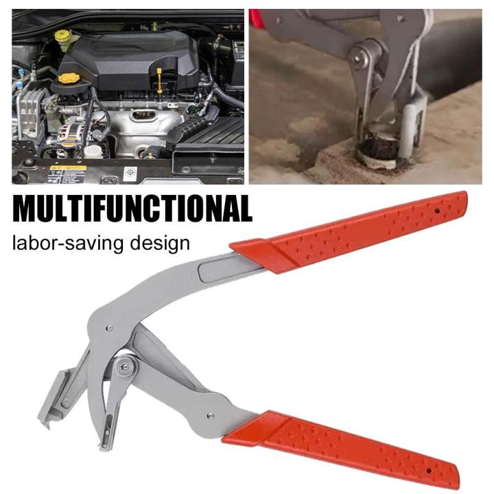 Car Clip Removal Pliers Plastic  Round Nail Fastener Remover Tool For Car Interior Door Panel Chassis Trunk Repair Tool