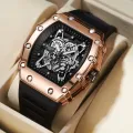 Foreign Trade Watch Large Dial For Men Quartz Waterproof Sport Square Luminous Watch For Men. 