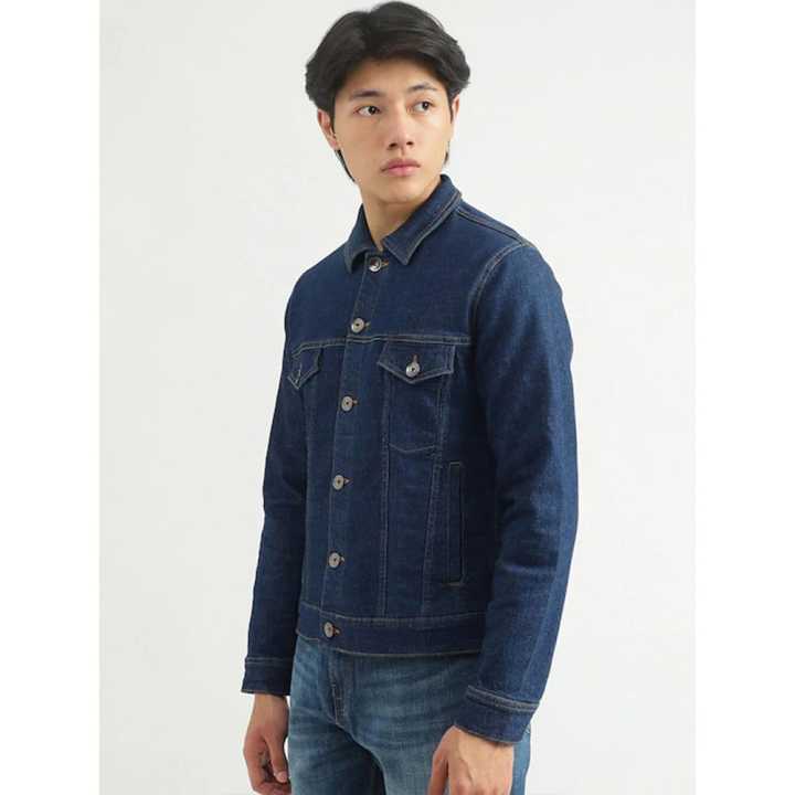 Men's Fashionable Denim Fabrics Jeans Jacket