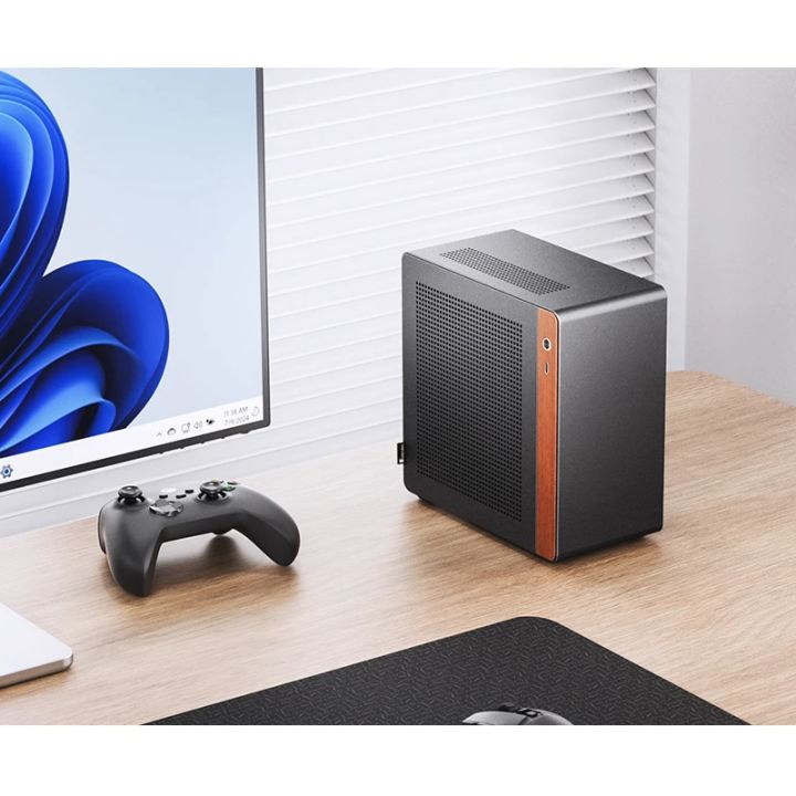 JONSBO%20NV10%20Chassis%20ITX%20MINI%20Full%20Aluminum%20%20Support%201U%20FLEX%20Power%20Supply%20Standing%20or%20Lying%20Computer%20Case%20-%20Image%203