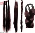 Straight Hair Extensions Wig /natural back Hair braids/ False Hair/ Fake Hair. 