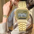 Unisex F91W Retro Men Women's Multifunction LED Digital Watch Stainless Steel Sports Wristwatches Ladies Electronic Wristwatch. 