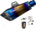 Motor Bikes Akrapovic Exhaust with DB Killer..(Made In China) Universal for All Bikes...Best sound In YbR and 150Cc bikes. 