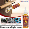 60ml Multi-Use Sewing Machine Lubricant Machine Gear Lubricating Oil Bicycle Sewing Oil for Door Hinge Sewing and Embroidery. 