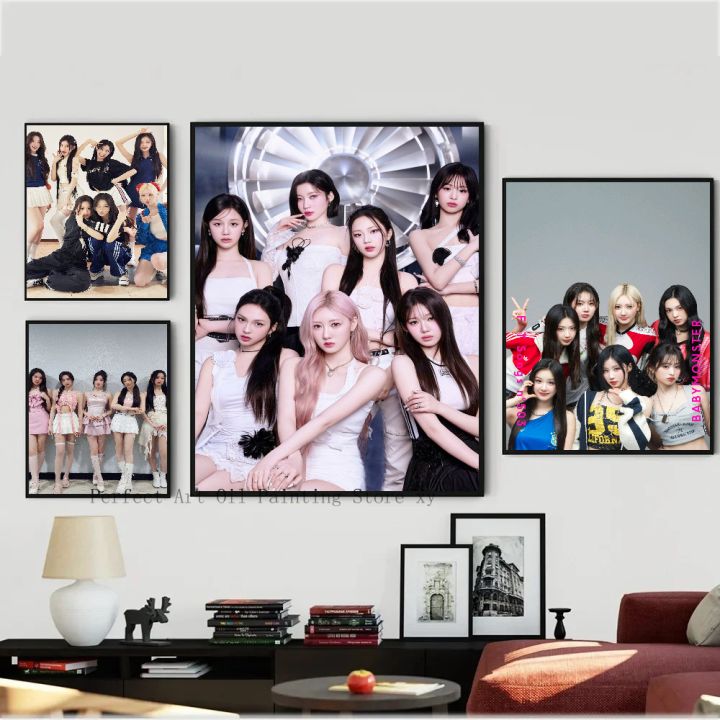 Kpop%20Babymonster%20Group%20Poster%20Paper%20Printing%20Home%20Living%20Room%20Entrance%20Restaurant%20Cafe%20Art%20Painting%20Decoration%20-%20Image%203