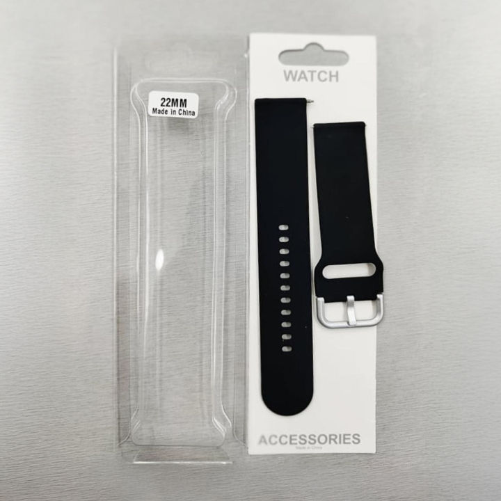 22mm Silicone Replacement Watch Strap for Amazfit GTR T Rex Pro Haylou Imilab