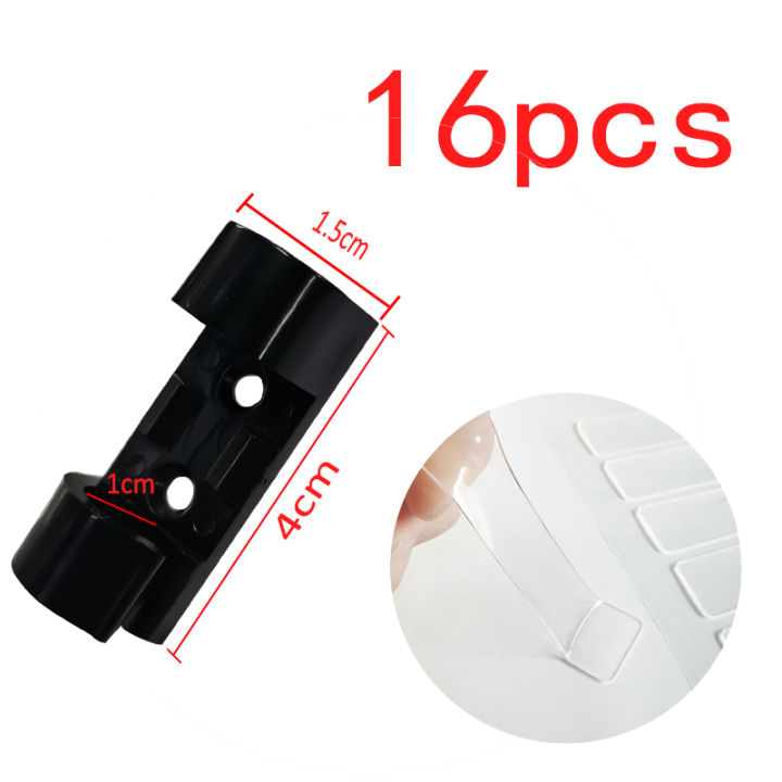 16/20pcs%20Cable%20Organizer%20Clips%20Cable%20Management%20Wire%20Manager%20Cord%20Holder%20USB%20Charging%20Data%20Line%20Bobbin%20Winder%20Wall%20Mounted%20Hook%20-%20Image%208