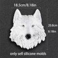 Animal Head Lion Wall Decor Mold Wolf Head Living Room Decor Plaster Silicone Mold Turtle Storage Tray Concrete Mold. 