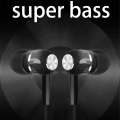 Heavy bass 3.5mm in-ear headphone With mic earphone HiFi earphone for sports earphone. 