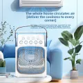 Portable 3 In 1 Fan AIr Conditioner Household Small Air Cooler LED Night Lights Humidifier Air Adjustment Home Fans Dropshipping. 