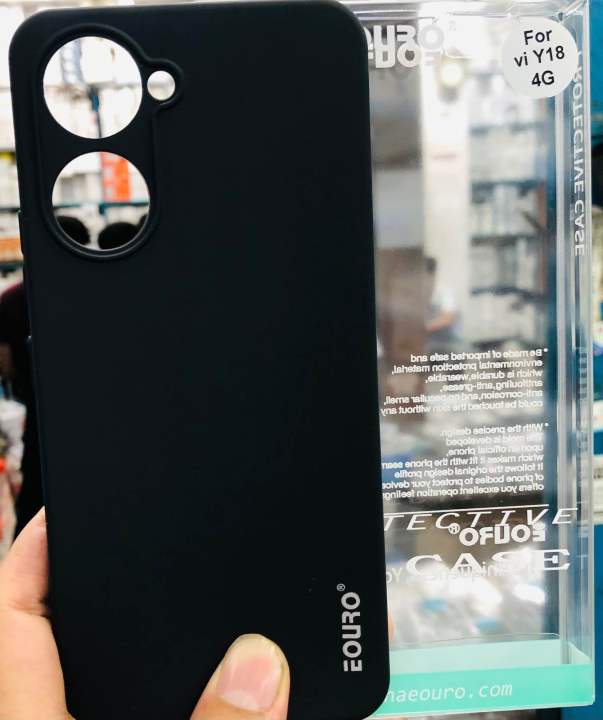 For Vivo Y18 Premium Case Soft Sandstone Slim Matte Cover Eouro Brand - Phone