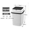 Smart Trash Kitchen Bathroom Recycling TrashCan Automatic Sensor Dustbin Electric Waste Bin Waterproof Wastebasket For 13L • Sensorized Dustbin•. 