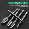 Wood Carving Drill Bits Set for Dremel Rotary Tool 5Pcs Engraving Drill Accessories Bit Wood Crafts Grinding Woodworking Tool. 