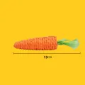 Cat toy Audible carrot tickling cat stick high and boring baby cat molar stick Bite resistant cat scratching board pet products. 