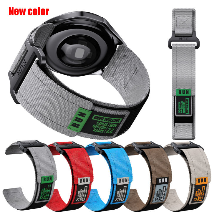 20mm 22mm Nylon Watch Strap for  Watch 6  245 & 645, 20mm 22mm Universal Watch Band for  Watch4 GT4