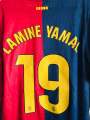 Barcelona x Travis Scott Home 25-26 Lamine Yamal Soccer Football Jersey. 