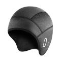 Winter outdoor cycling warm hat helmet lined with ear protection windproof fleece warm hat mountaineering and skiing cold-proof.