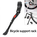 Bicycle Stand 40cm Height Adjustable and Universal Side Stand Durable Bike Stand Made of Aluminium Alloy Adjustable Bracket. 