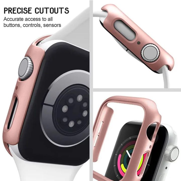 Applicable%20to%20Apple%20Generation%207%20Watch%20Case%20PC%20Bright%20Frame%20Original%20Watch%20Half%20Pack%20Protective%20Case%20Iwatch745%20Protective%20Case%20-%20Image%202