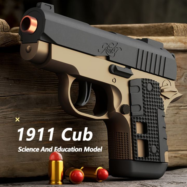 M1911 Continuous Firing Toy Gun Shell Ejecting Pistol Airsoft Blowback