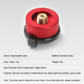Camping Gas Stove Converter Gas Burner Furnace Connector Canister Adapter Outdoor Picnic Stove Accessorie Propane Refill Adapter. 