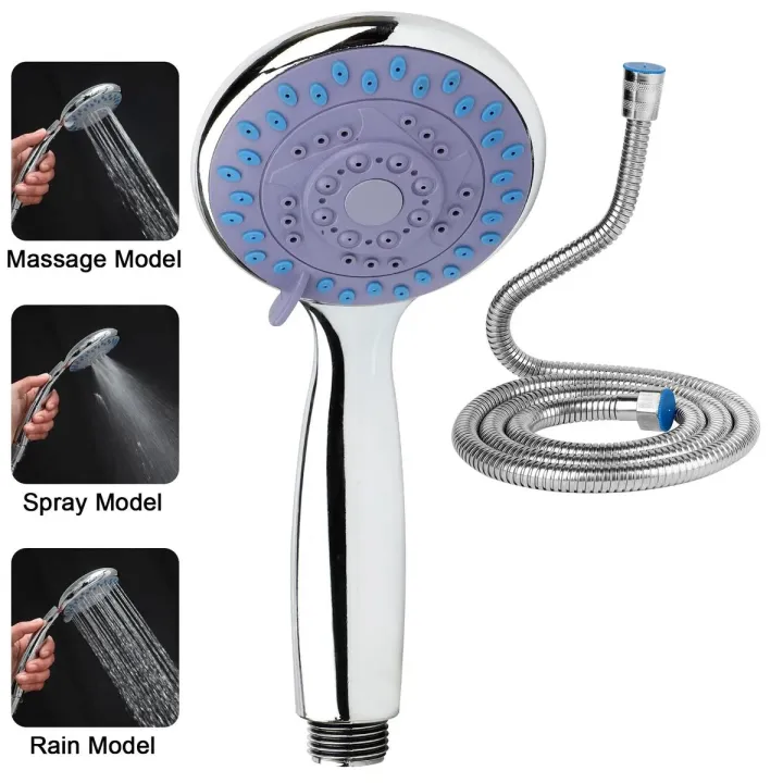 Hand%20shower%20set%20complete%20Chain%201.5CM%20shower%20head%20Universal%20Pressure%20With%20full%20Jet,%20with%20pipe%20hose%20chain%20for%20bathroom,%20washroom%20round%20shape%20Handheld%20shower%20head%20with%20pipe%20shower%20faucet%20Spray%20Nozzle%20Household%20Bathroom%20Accessories%20rainfall%20bath%20outdoor%20-%20Image%209