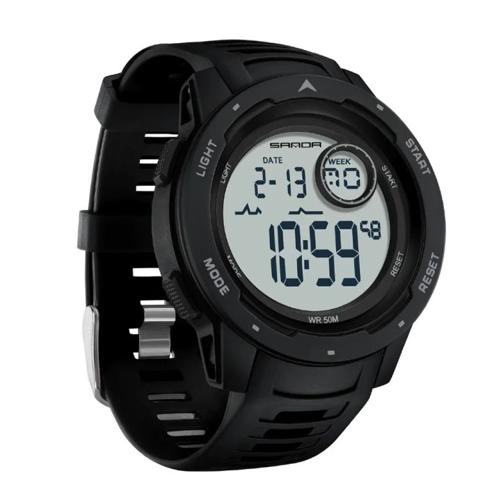 Sanda Top Brand Sports Men Watches Fashion Countdown Waterproof Led Digital Watch Man Military Wristwatch Relogio Masculino 2125