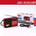 JOC Radio Bluetooth with Rechargeable Batteries and USB cable Ultra Sound. 